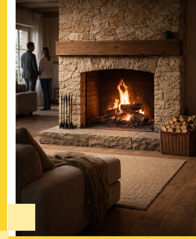 Открытые камины под ключ в Новочеркасске от 153510 р. ЭриданНвч