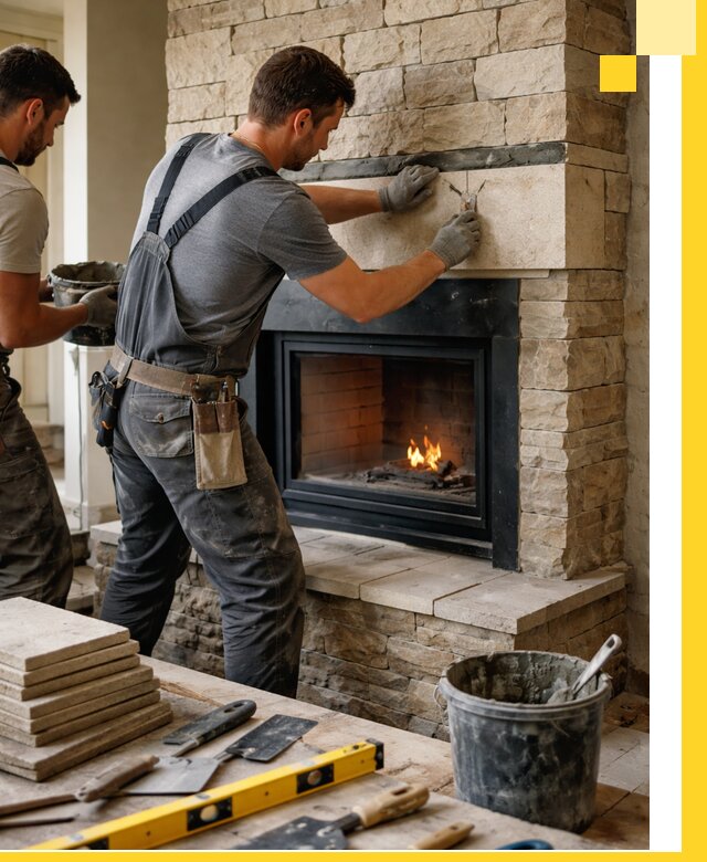 Проектирование и установка открытых каминов в Новочеркасске