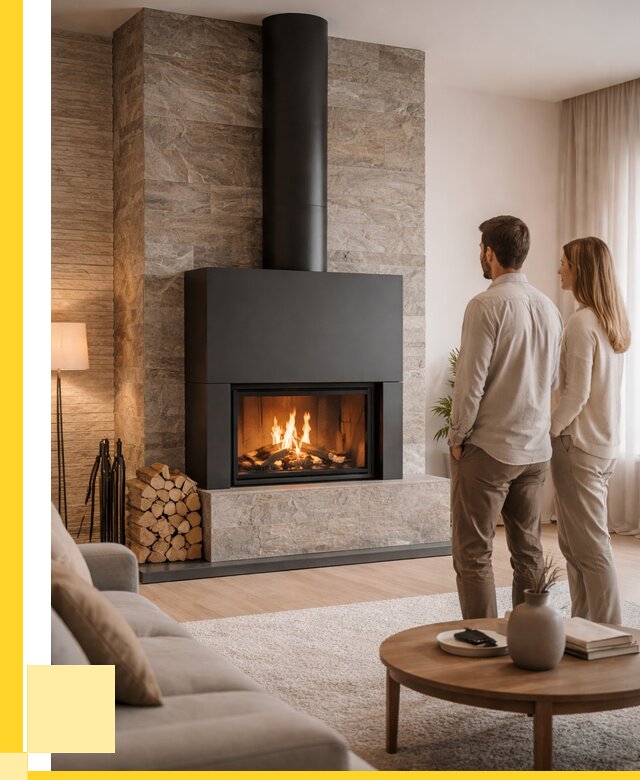 Закрытые камины под ключ в Новочеркасске от 122808 р., ЭриданНвч