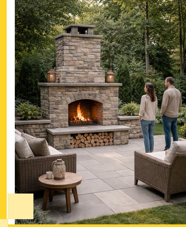 Уличные камины из кирпича в Новочеркасске от 153510 р. | ЭриданНвч