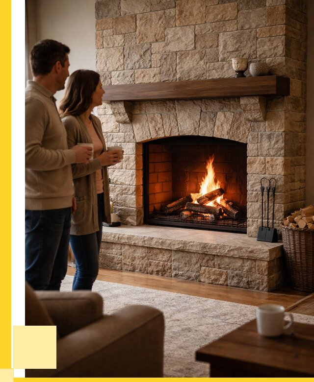 Каменные камины на заказ в Новочеркасске от 184212 р. | ЭриданНвч