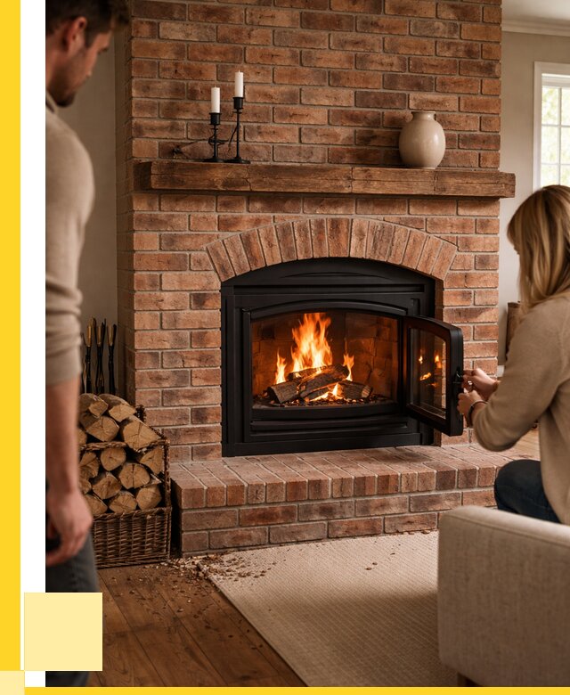 Кирпичные камины под ключ в Новочеркасске от 153510 р. | ЭриданНвч