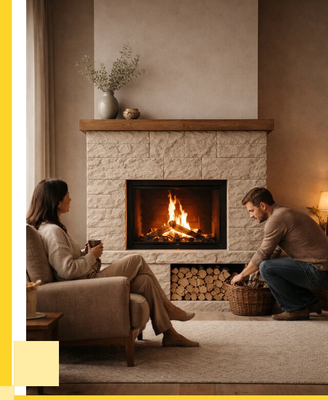 Камины для дома в Новочеркасске под ключ от 153510 р. | ЭриданНвч