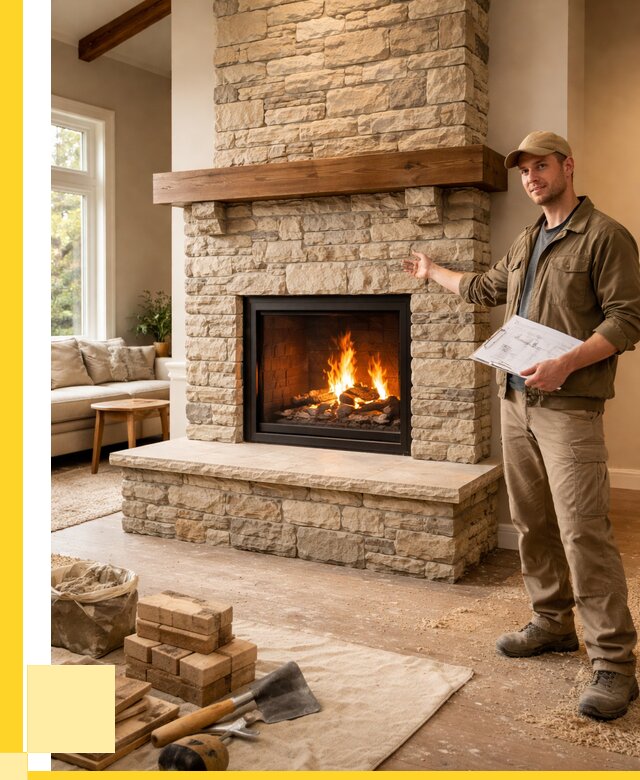 Камины под ключ в Новочеркасске от 184212 р. | ЭриданНвч — установка