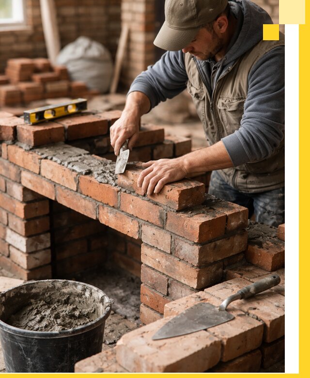 Кладка каминов под ключ в Новочеркасске профессиональная отделка и монтаж