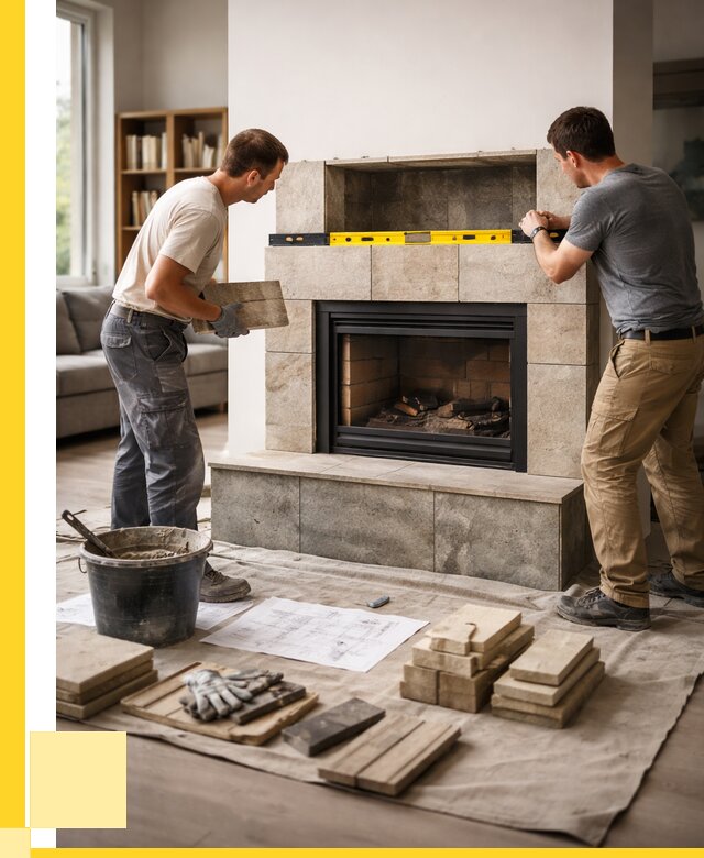 Монтаж каминов и установка в Новочеркасске от 46053 р. | ЭриданНвч