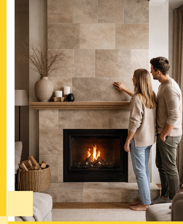 Облицовка каминов керамогранитом в Новочеркасске от 4605 р. | ЭриданНвч