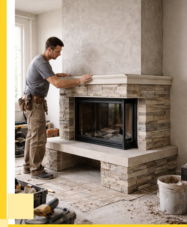 Изготовление каминов под ключ в Новочеркасске от 153510 р. | ЭриданНвч