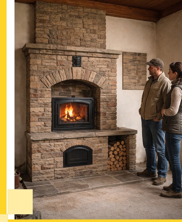 Кирпичная печь под ключ в Новочеркасске от 153510 р. | ЭриданНвч