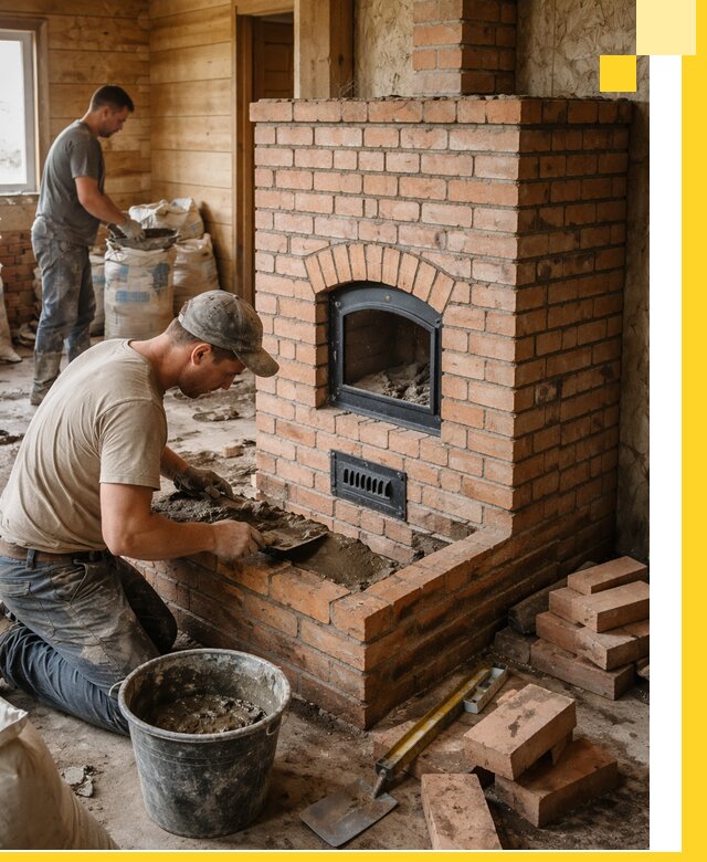 Профессиональное строительство печей в Новочеркасске под ключ