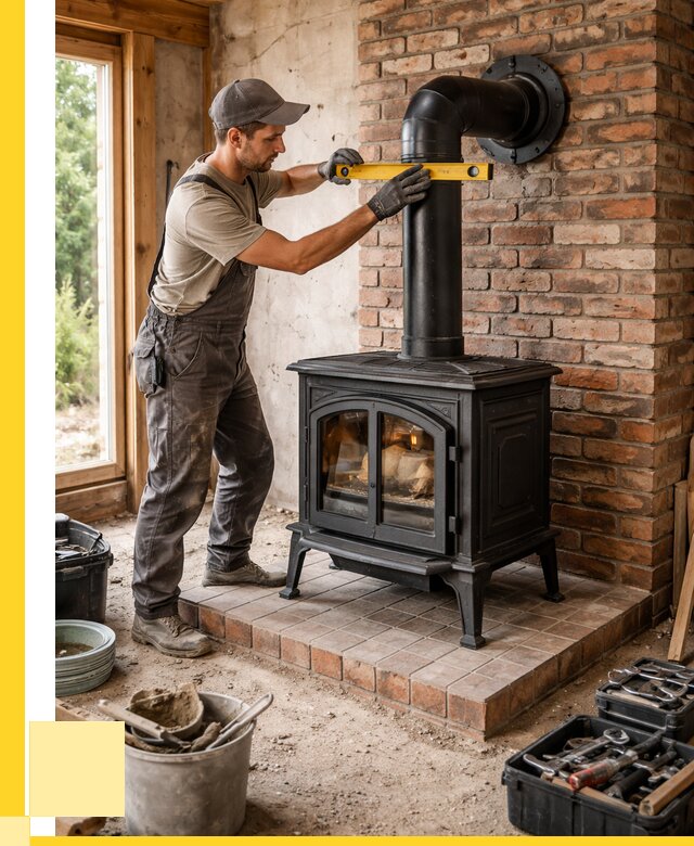 Монтаж печей установка банной печи в Новочеркасске от 15351 р. | ЭриданНвч