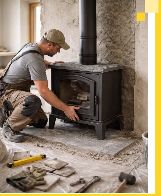 Профессиональный монтаж печей и каминов в Новочеркасске под ключ