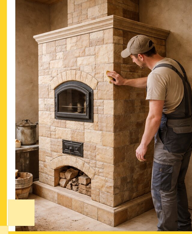 Облицовка печей в Новочеркасске от 4605 р. под ключ | ЭриданНвч