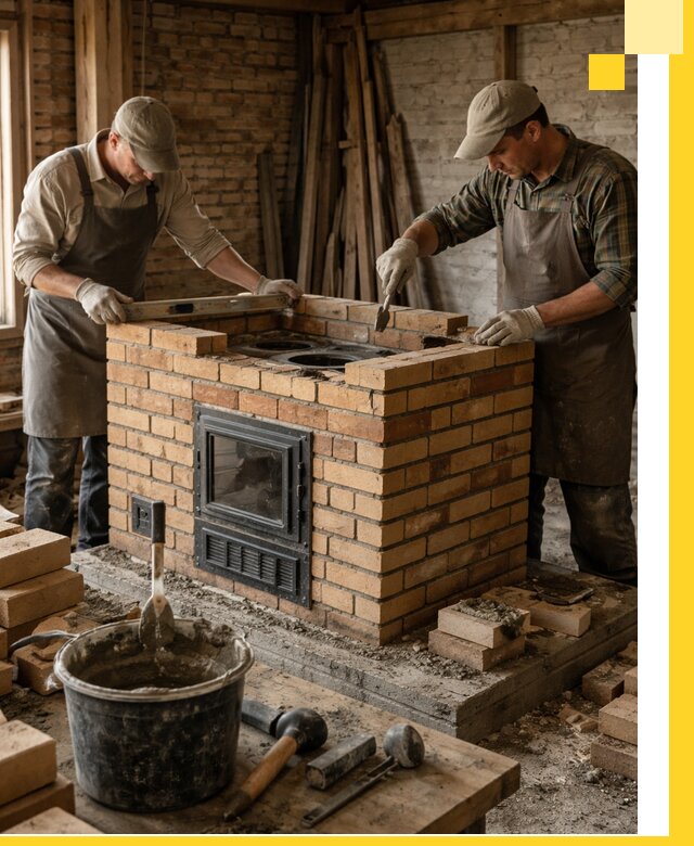 Изготовление и установка варочных печей под ключ в Новочеркасске