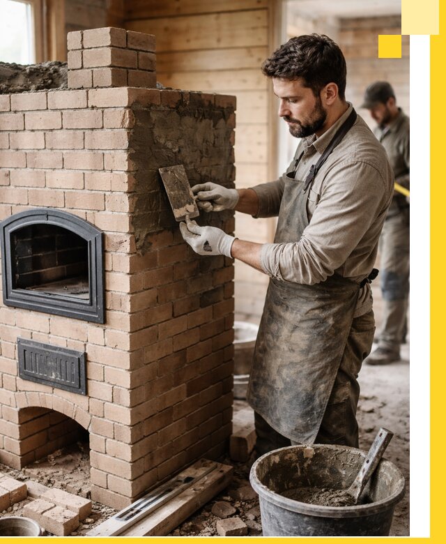 Изготовление и установка печей-шведок под ключ в Новочеркасске