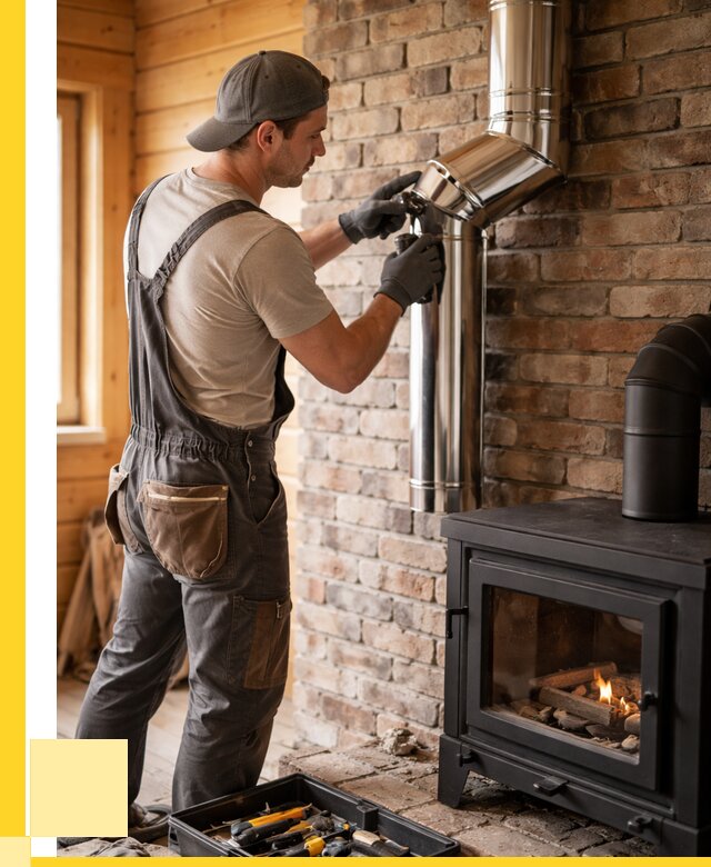 Монтаж дымоходов для печей в Новочеркасске от 7676 р. | ЭриданНвч