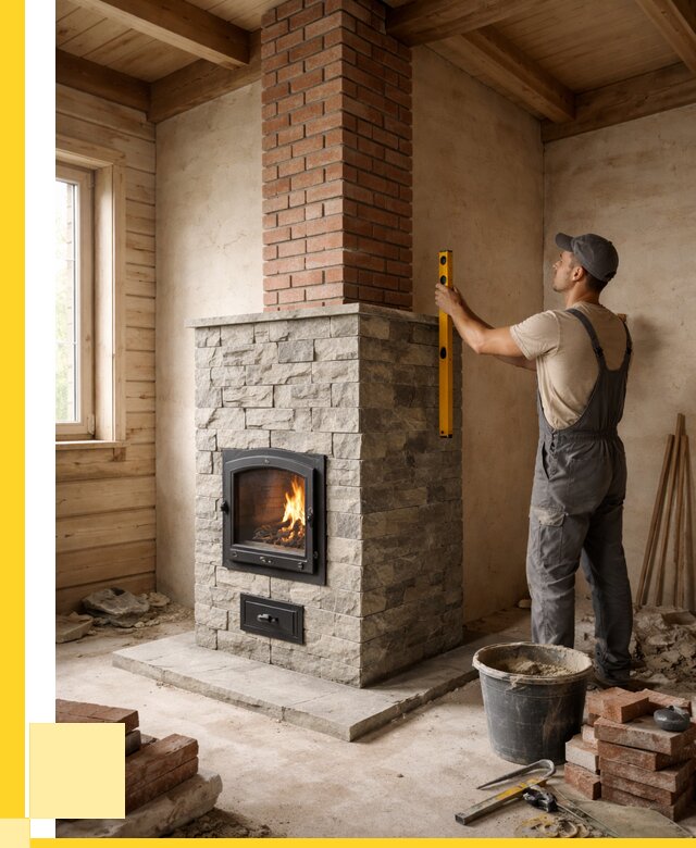 Печи и дымоходы под ключ в Новочеркасске от 46053 р., ЭриданНвч