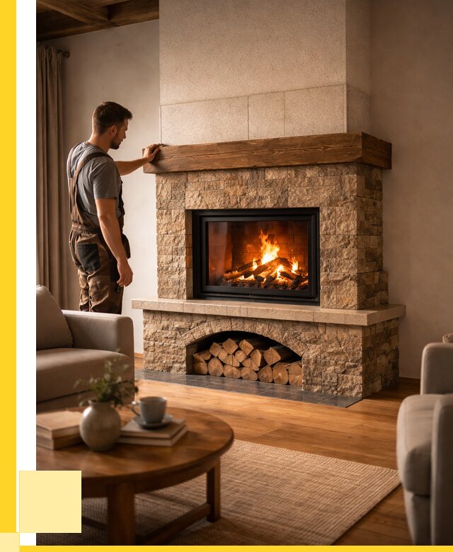 Печи камины для дома под ключ в Новочеркасске от 56287 р. | ЭриданНвч