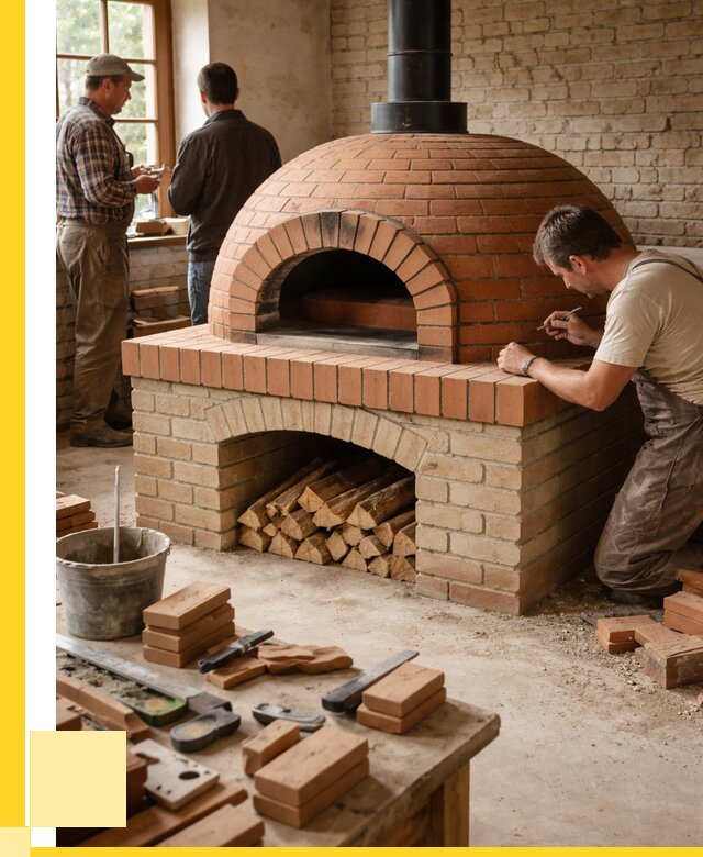 Помпейская печь дровяная для пиццы в Новочеркасске | ЭриданНвч от 204680 р.