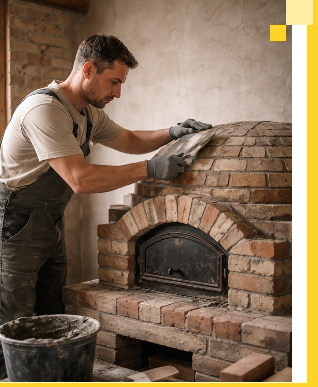 Изготовление и монтаж помпейских печей на заказ в Новочеркасске