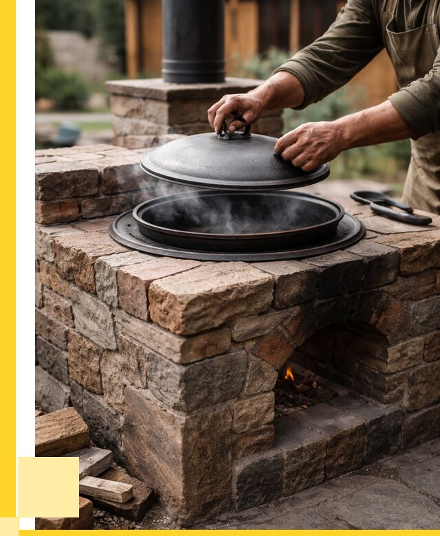 Печи для казана в Новочеркасске по цене от 18421 р. | ЭриданНвч