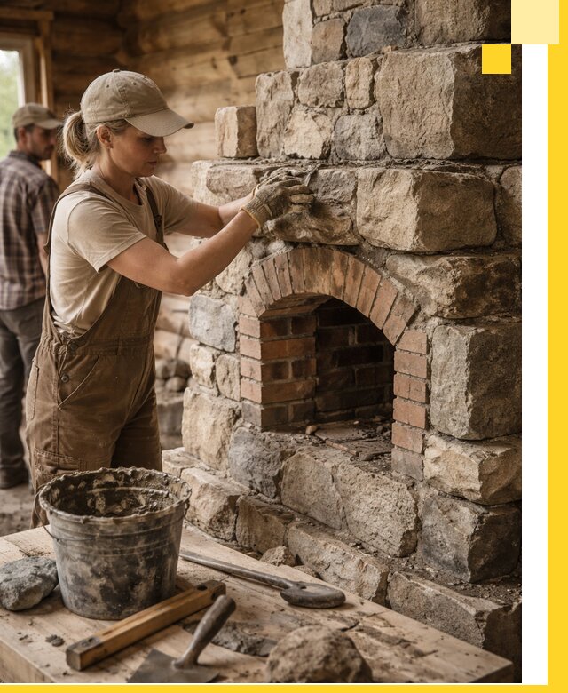 Каменные печи на заказ и монтаж в Новочеркасске, долговечные решения