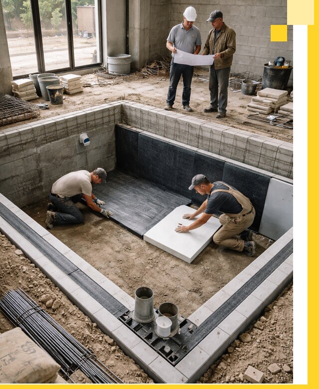 Проекты частных и общественных бассейнов под ключ в Новочеркасске