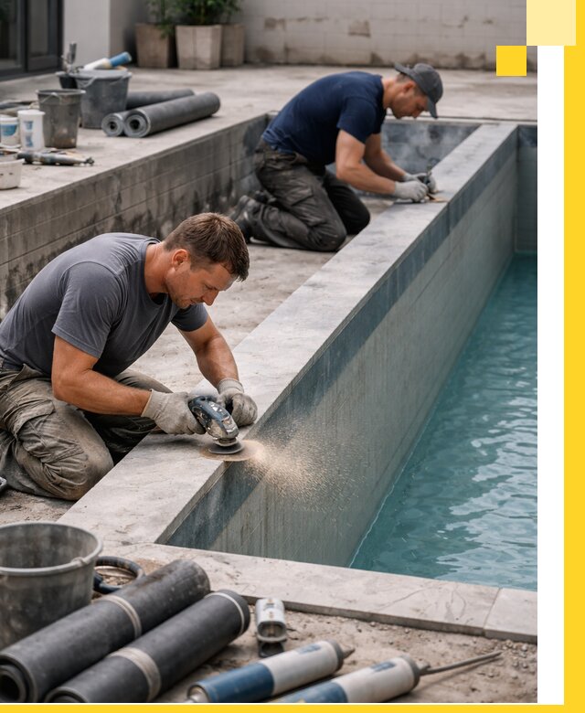 Профессиональный ремонт бассейнов под ключ в Новочеркасске