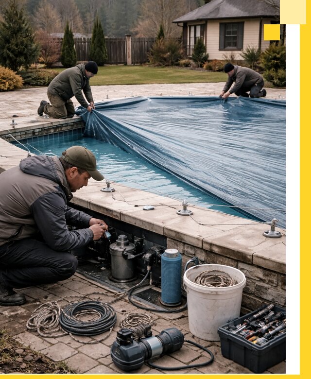 Консервация бассейнов в Новочеркасске: подготовка к длительному хранению