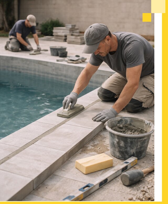 Отделка бассейнов в Новочеркасске: декоративная отделка и гидроизоляция