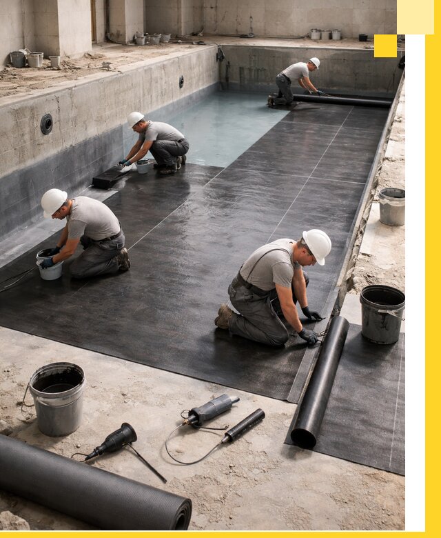 Профессиональная гидроизоляция бассейнов и чаш в Новочеркасске под ключ