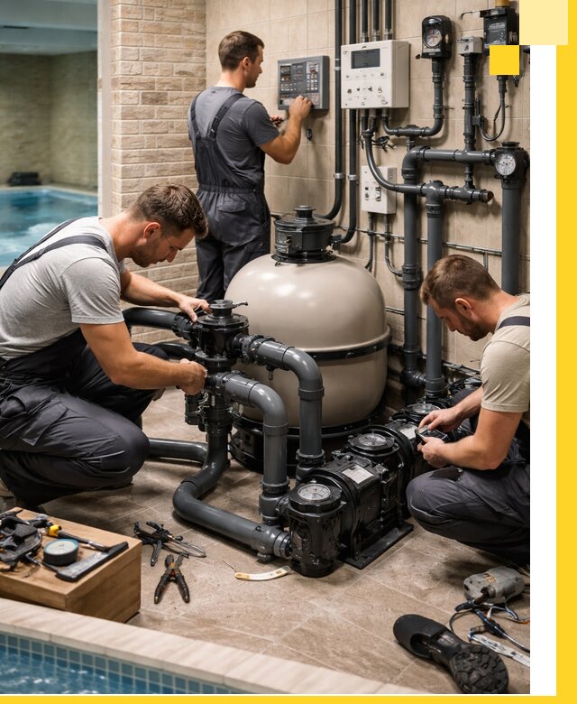 Комплексное оборудование для бассейнов под ключ в Новочеркасске