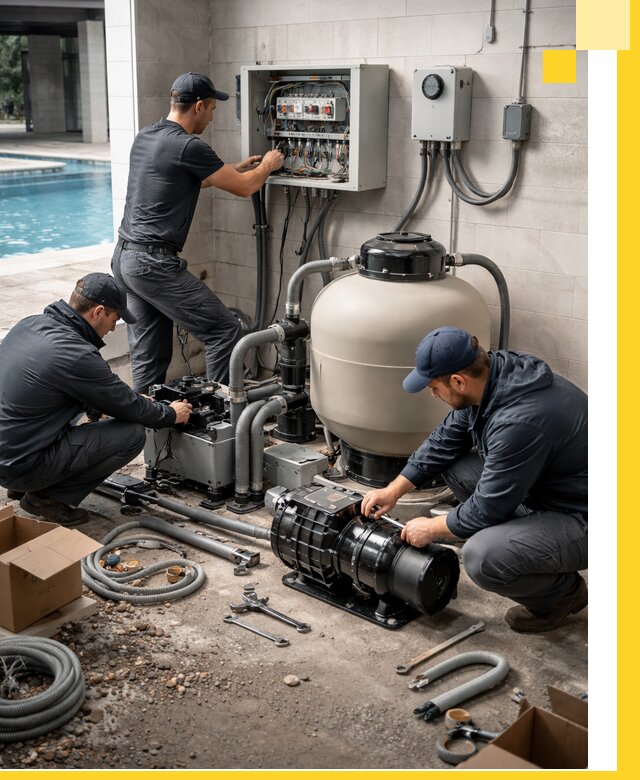 Профессиональный монтаж оборудования для бассейнов в Новочеркасске