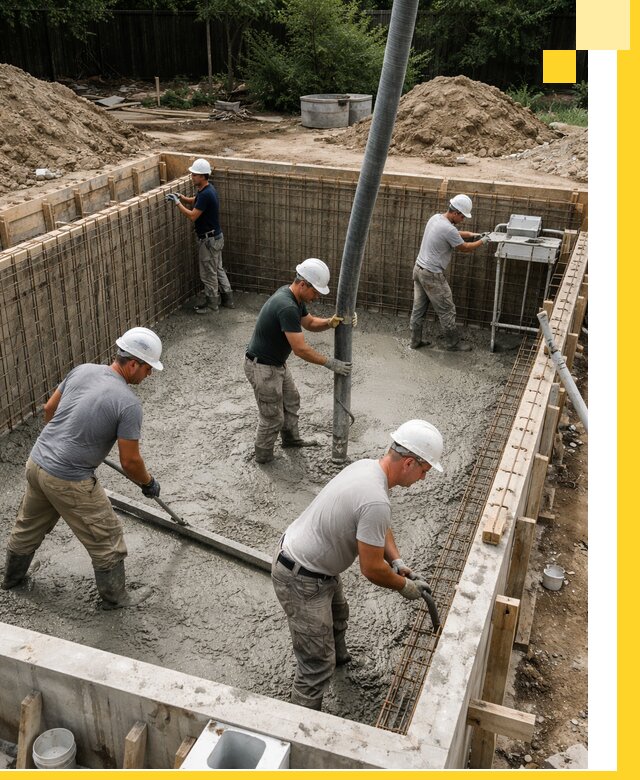 Строительство бетонных бассейнов под ключ в Новочеркасске