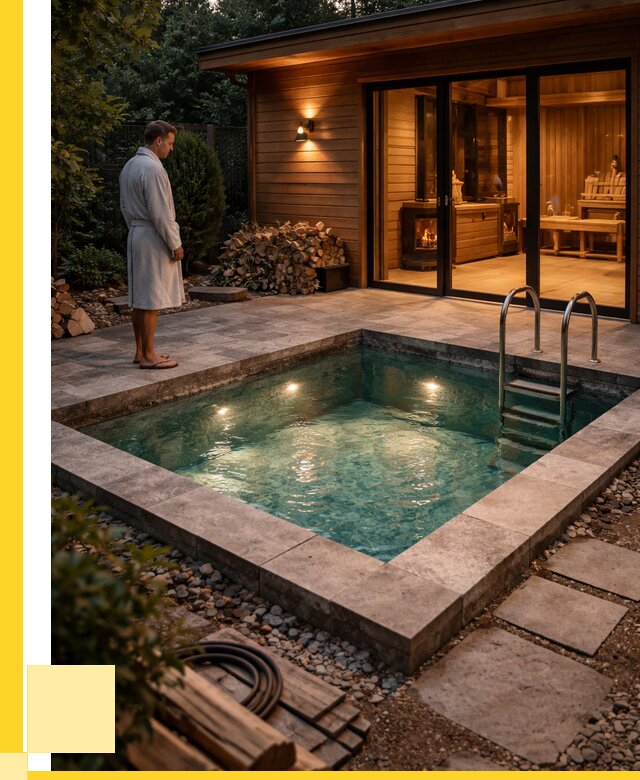 Бани с бассейном под ключ в Новочеркасске от 97223 р. | ЭриданНвч