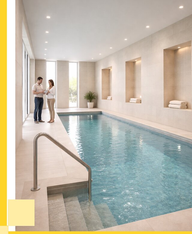 Бассейны в помещении под ключ в Новочеркасске от 1535100 р. | ЭриданНвч