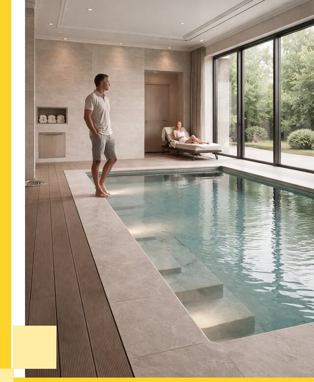 Бассейны в коттедже под ключ в Новочеркасске от 1228080 р. | ЭриданНвч