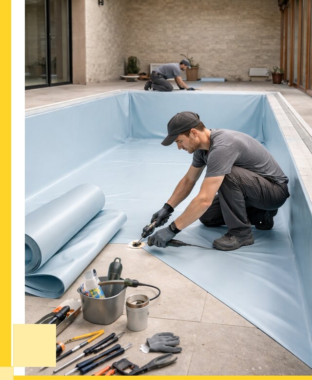 Пленка ПВХ для бассейнов в Новочеркасске от 2559 р. | ЭриданНвч