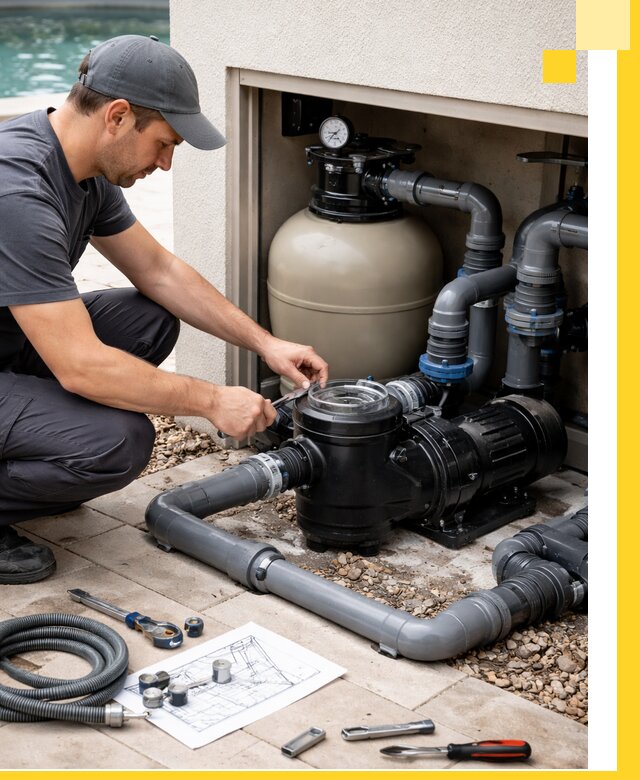 Поставка, монтаж и сервис насосов для бассейнов в Новочеркасске