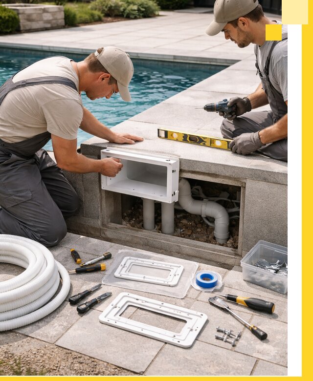 Поставка и установка скиммеров для бассейнов в Новочеркасске