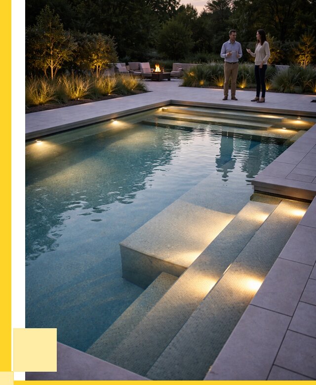 Освещение бассейнов в Новочеркасске под ключ от 25585 р. | ЭриданНвч