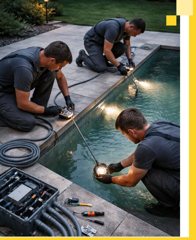 Профессиональное освещение бассейнов в Новочеркасске: дизайн и монтаж