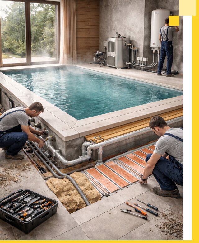 Проектирование и строительство тёплых бассейнов в Новочеркасске