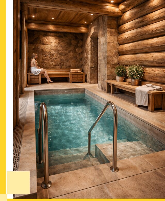 Аренда бани с бассейном в Новочеркасске от 1535100 р. | ЭриданНвч