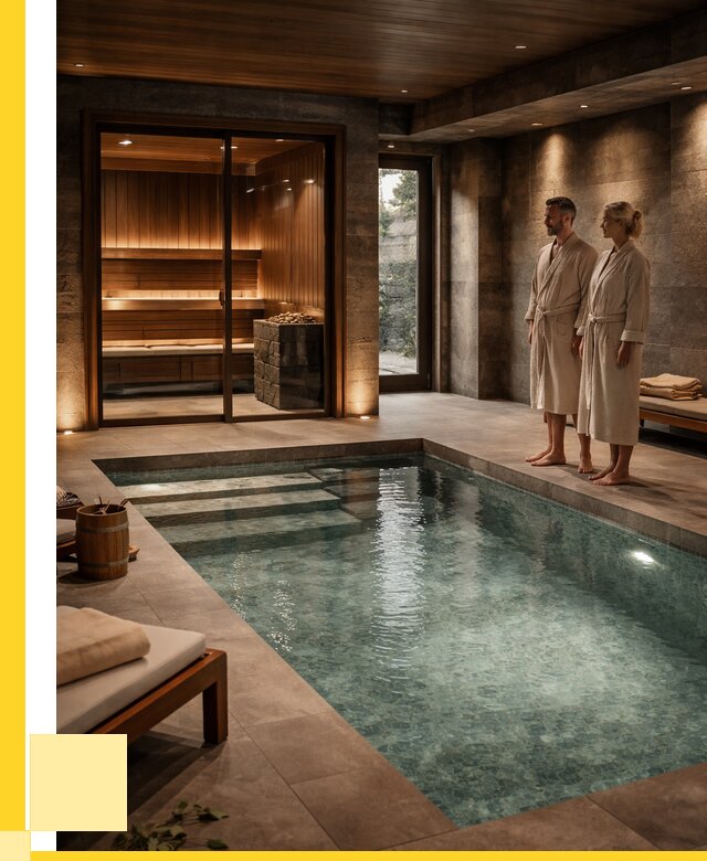 Сауна с большим бассейном в Новочеркасске от 1228080 р. ЭриданНвч