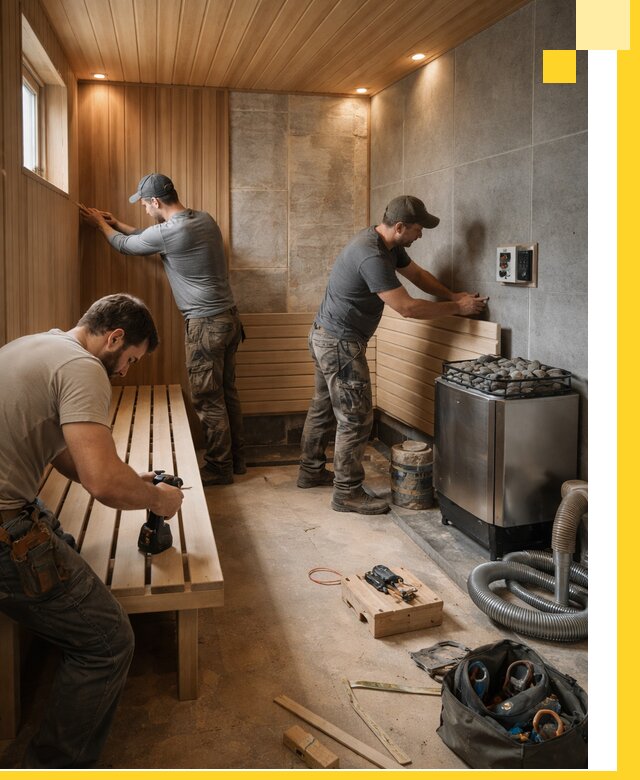 Сауны под ключ в Новочеркасске, проектирование, строительство, отделка