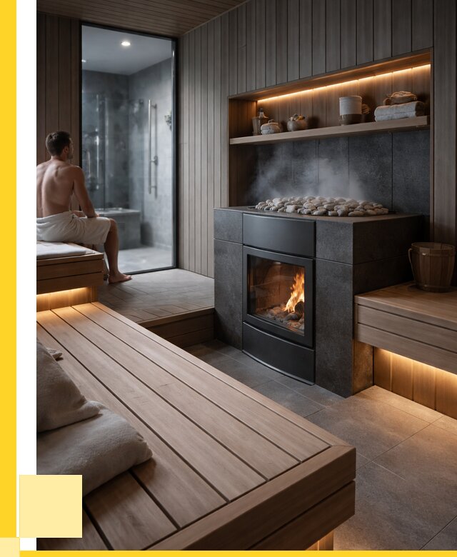 Проект сауны в частном доме в Новочеркасске от 35819 р. | ЭриданНвч