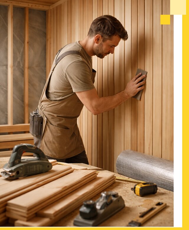 Профессиональная отделка саун и парных под ключ в Новочеркасске