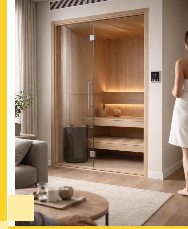 Сауна в квартире под ключ в Новочеркасске от 122808 р. ЭриданНвч