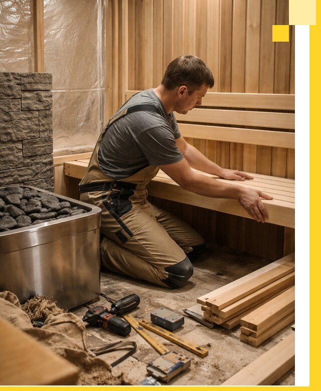 Сауны для дома под ключ с проектированием и монтажом в Новочеркасске